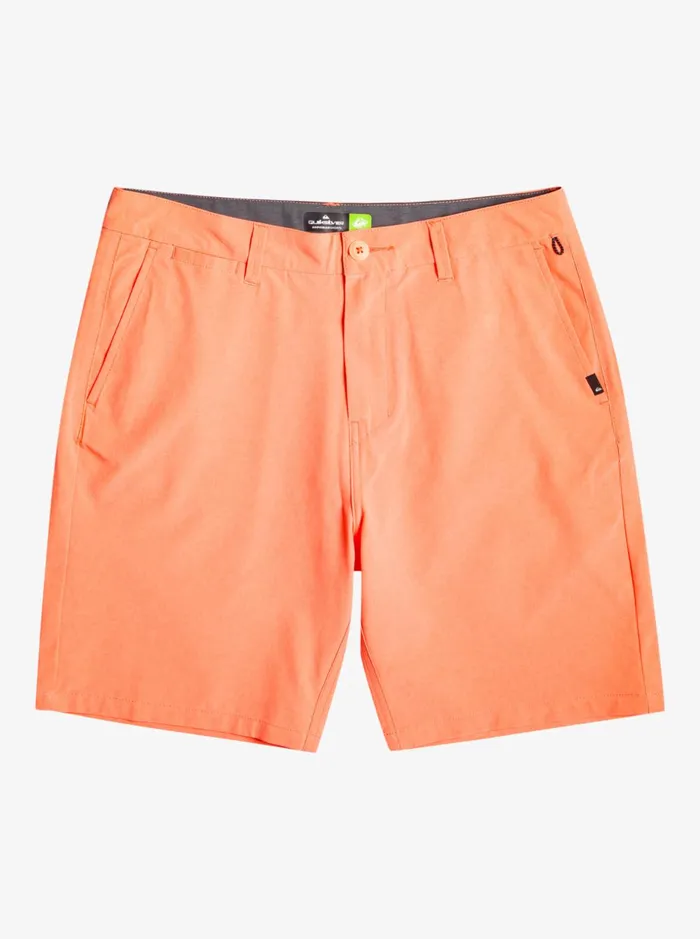 Men Quiksilver Boardshorts Union Heather 20034 Amphibian Boardshorts For Young Men Fresh Salmon