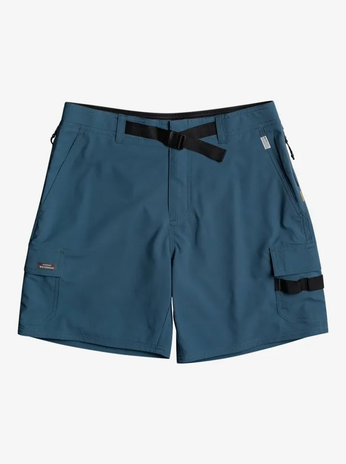Men Quiksilver Boardshorts Waterman Azimuth Amphibian 18034 Shorts Midnight Navy