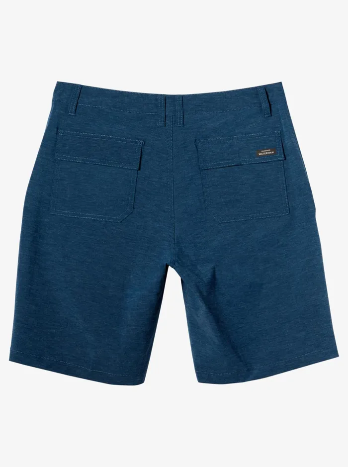 Men Quiksilver Boardshorts Waterman Backwater 20034 Amphibian Boardshorts Ensign Blue Men Quiksilver Boardshorts Waterman Backwater 20034 Amphibian Boardshorts Ensign Blue