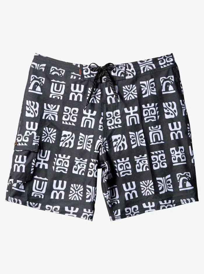 Men Quiksilver Boardshorts Waterman Channel Paddle 20034 Boardshorts Black Channel Paddle Bs