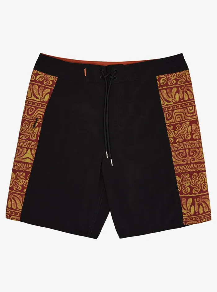 Men Quiksilver Boardshorts Waterman Cliffside 19034 Boardshorts Black Cliffside Bs