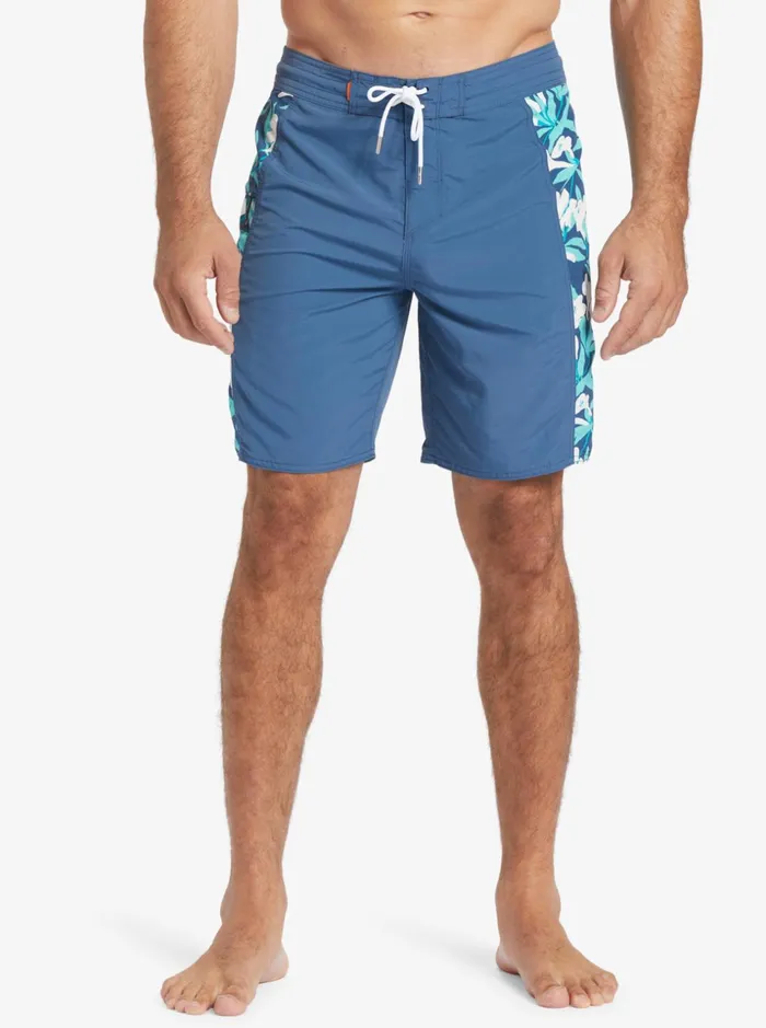 Men Quiksilver Boardshorts Waterman Cliffside Solid 19034 Boardshorts Ensign Blue Men Quiksilver Boardshorts Waterman Cliffside Solid 19034 Boardshorts Ensign Blue