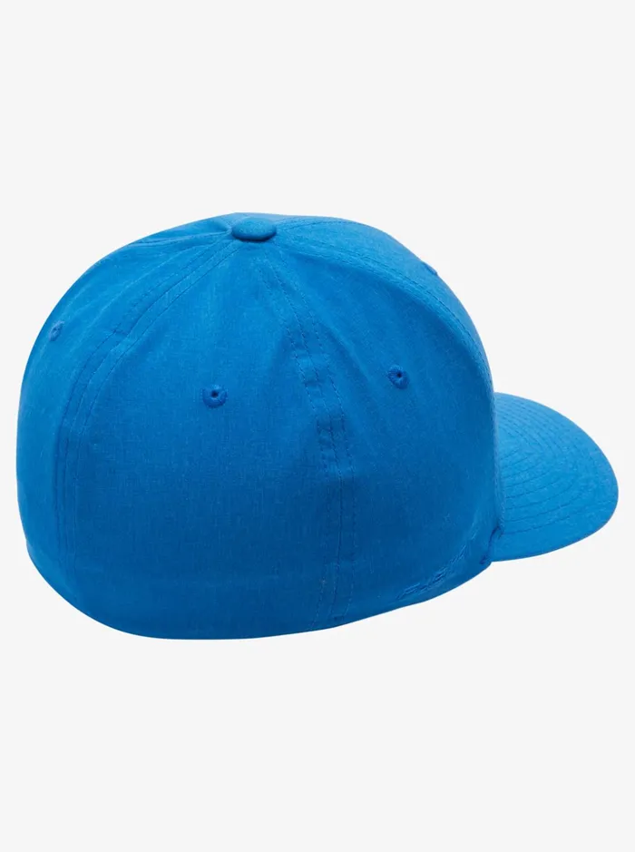 Men Quiksilver Hats Amped Up Flexifit Hat Snorkel Blue Heather Men Quiksilver Hats Amped Up Flexifit Hat Snorkel Blue Heather