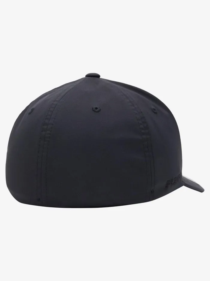 Men Quiksilver Hats Amped Up Flexifit Hat True Black Men Quiksilver Hats Amped Up Flexifit Hat True Black