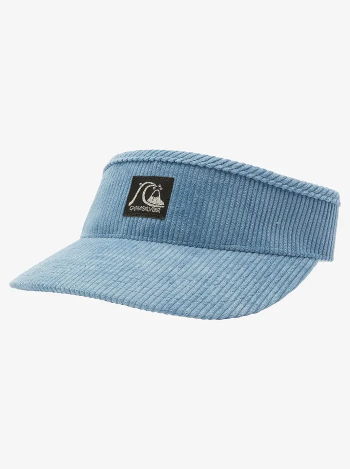 Men Quiksilver Hats Andy Y Andy Visor Blue Shadow