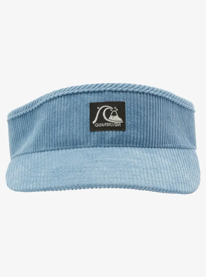 Men Quiksilver Hats Andy Y Andy Visor Blue Shadow Men Quiksilver Hats Andy Y Andy Visor Blue Shadow