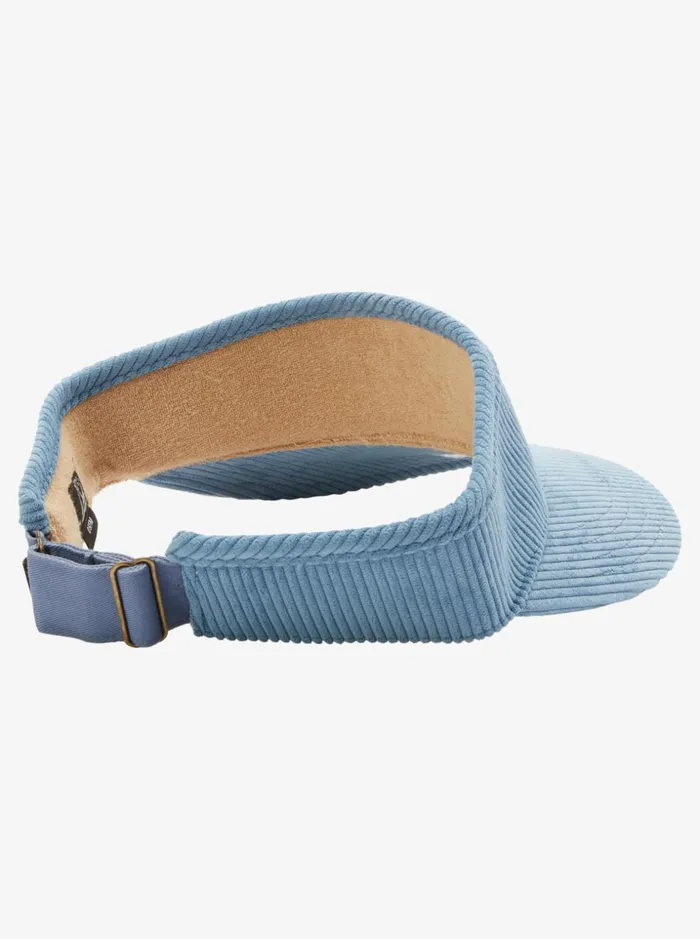 Men Quiksilver Hats Andy Y Andy Visor Blue Shadow Men Quiksilver Hats Andy Y Andy Visor Blue Shadow