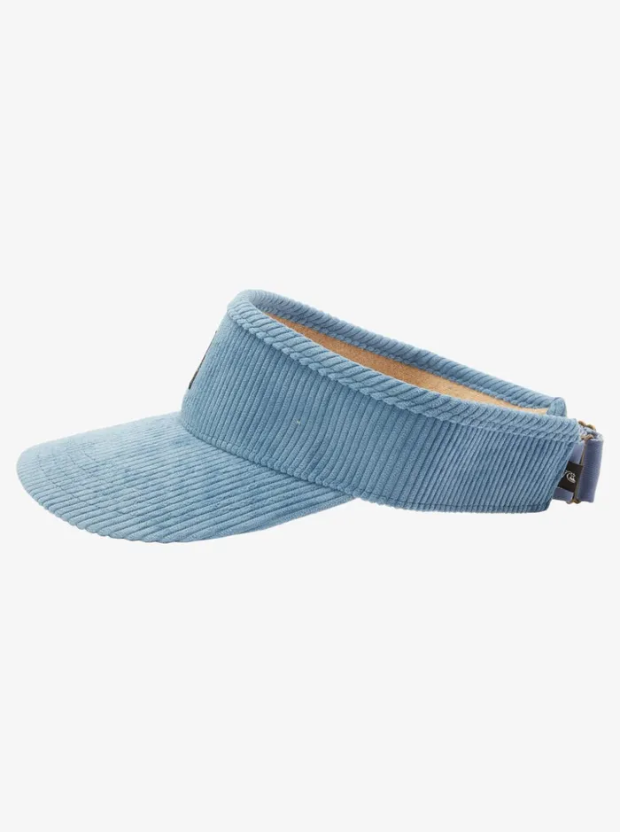 Men Quiksilver Hats Andy Y Andy Visor Blue Shadow Men Quiksilver Hats Andy Y Andy Visor Blue Shadow