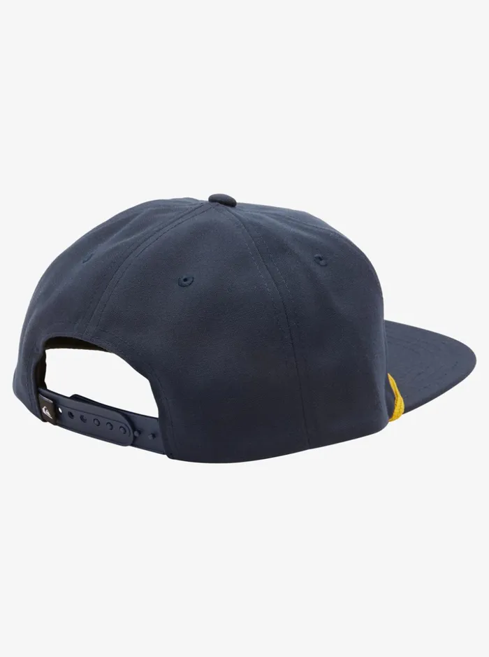 Men Quiksilver Hats Quiksilver X Pacifico Lost Count Snapback Hat Navy Blazer