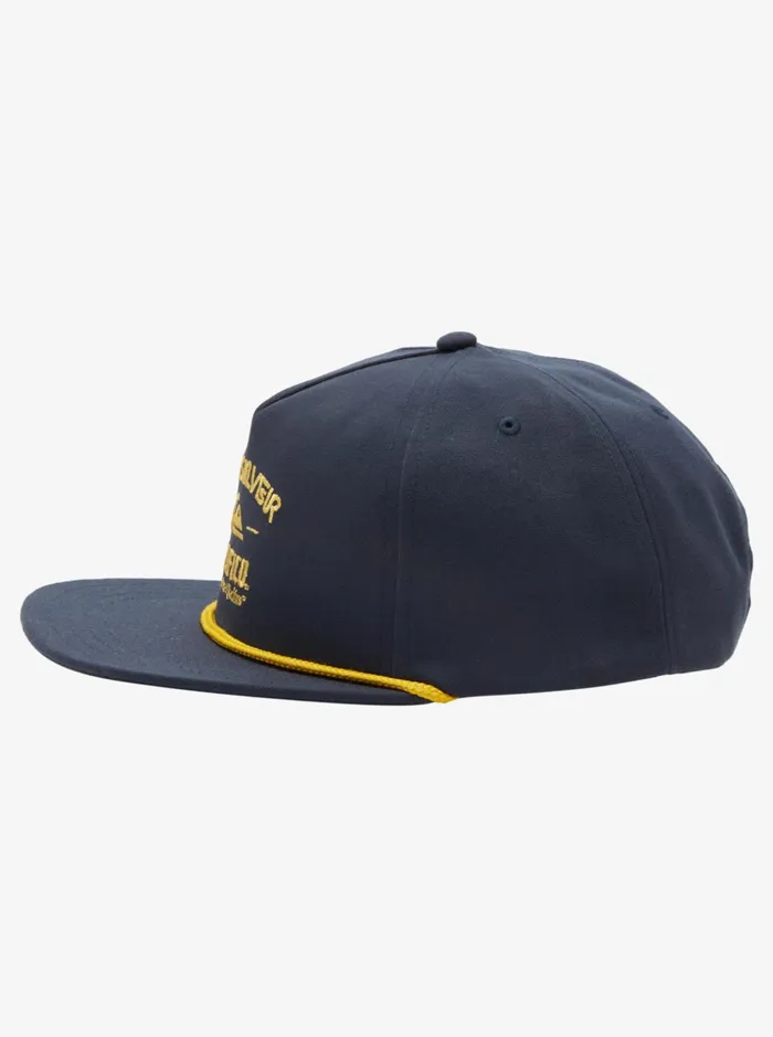 Men Quiksilver Hats Quiksilver X Pacifico Lost Count Snapback Hat Navy Blazer