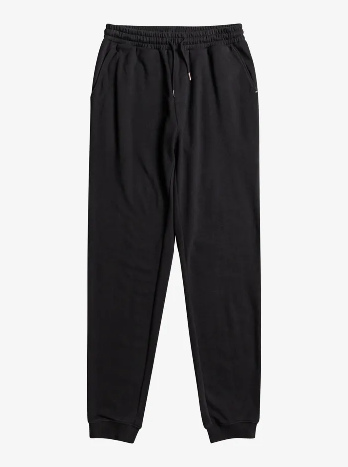Men Quiksilver Pants Essentials Joggers Black