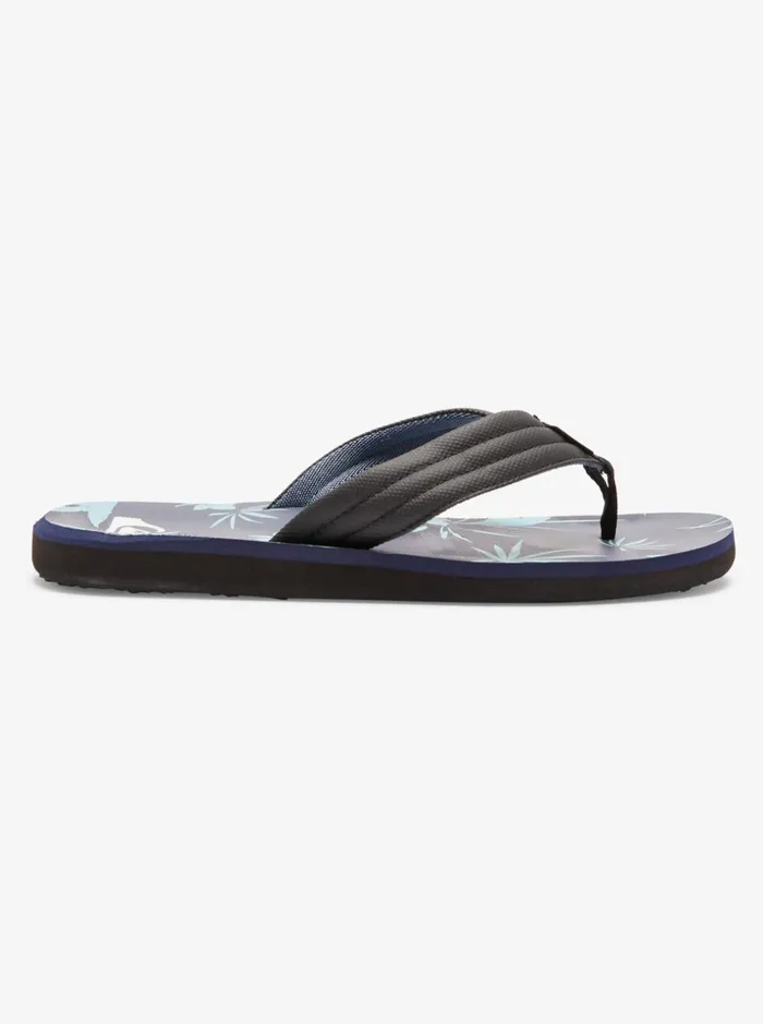 Men Quiksilver Sandals Carver Print Sandals Blue 6 Men Quiksilver Sandals Carver Print Sandals Blue 6