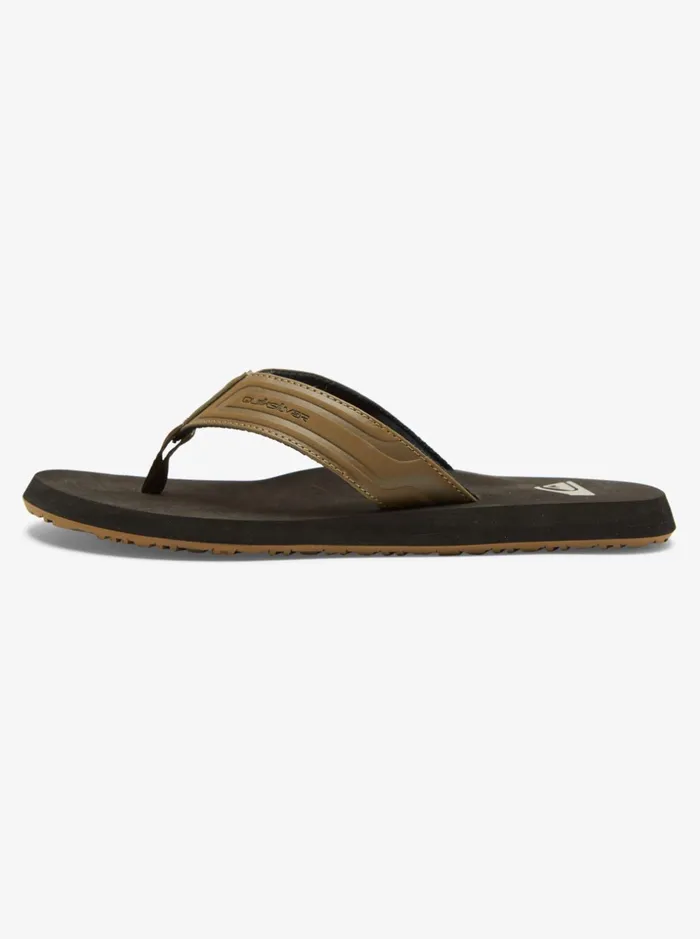 Men Quiksilver Sandals Monkey Wrench Core Slide Sandals Tan 1 Men Quiksilver Sandals Monkey Wrench Core Slide Sandals Tan 1