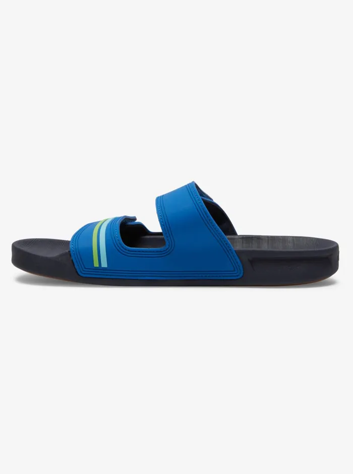 Men Quiksilver Sandals Rivi Double Adjust Sandals Blue 1 Men Quiksilver Sandals Rivi Double Adjust Sandals Blue 1