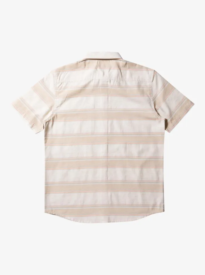 Men Quiksilver Shirts and Polos Cali Sunrise Short Sleeve Shirt Birch Cali Str Men Quiksilver Shirts and Polos Cali Sunrise Short Sleeve Shirt Birch Cali Str