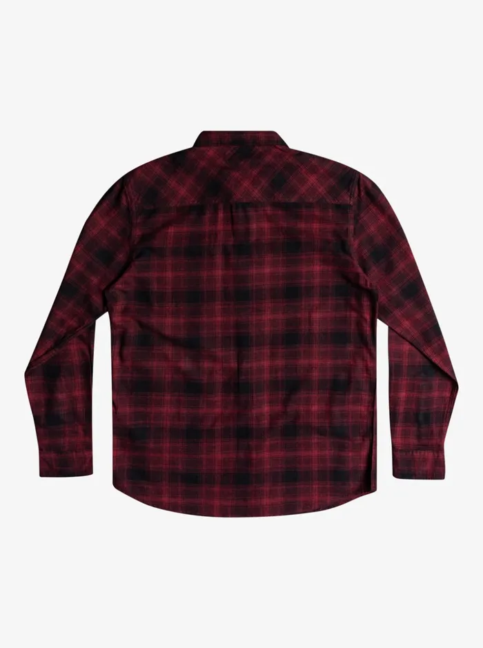 Men Quiksilver Shirts and Polos Ganaway Stretch Long Sleeve Flannel Shirt Black Ganaway Men Quiksilver Shirts and Polos Ganaway Stretch Long Sleeve Flannel Shirt Black Ganaway