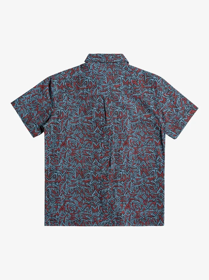 Men Quiksilver Shirts and Polos Saturn Short Sleeve Shirt Provencial Saturn Men Quiksilver Shirts and Polos Saturn Short Sleeve Shirt Provencial Saturn