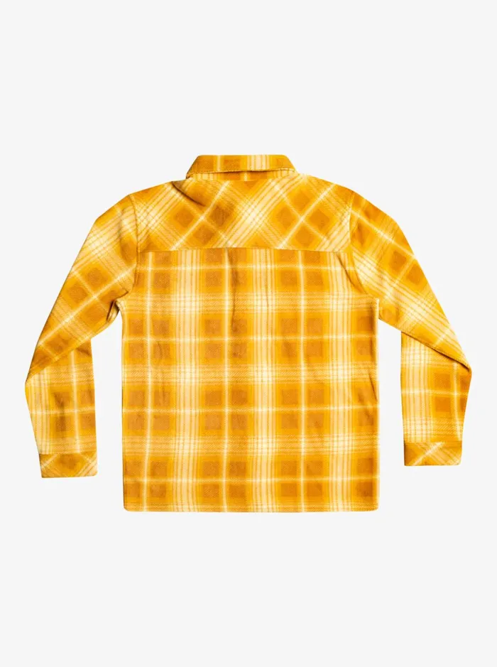Men Quiksilver Shirts and Polos Surf Days Long Sleeve Flannel Shirt Brown Sugar Shadowplaid Men Quiksilver Shirts and Polos Surf Days Long Sleeve Flannel Shirt Brown Sugar Shadowplaid