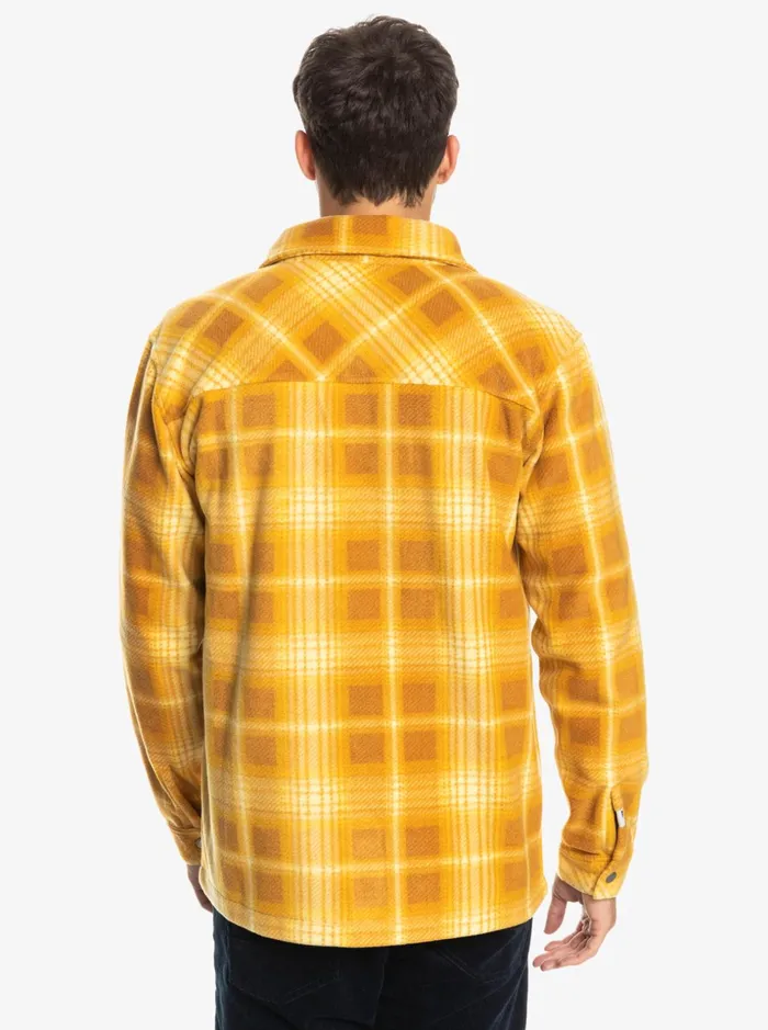 Men Quiksilver Shirts and Polos Surf Days Long Sleeve Flannel Shirt Brown Sugar Shadowplaid Men Quiksilver Shirts and Polos Surf Days Long Sleeve Flannel Shirt Brown Sugar Shadowplaid