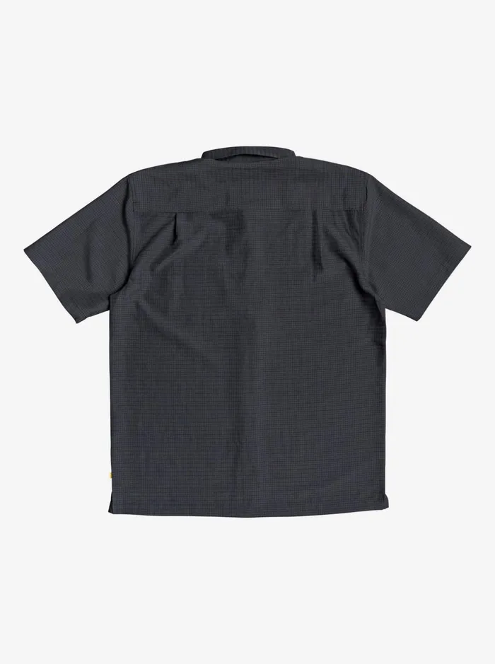Men Quiksilver Shirts and Polos Waterman Centinela Premium AntiWrinkle Shirt Black Centinella Men Quiksilver Shirts and Polos Waterman Centinela Premium AntiWrinkle Shirt Black Centinella