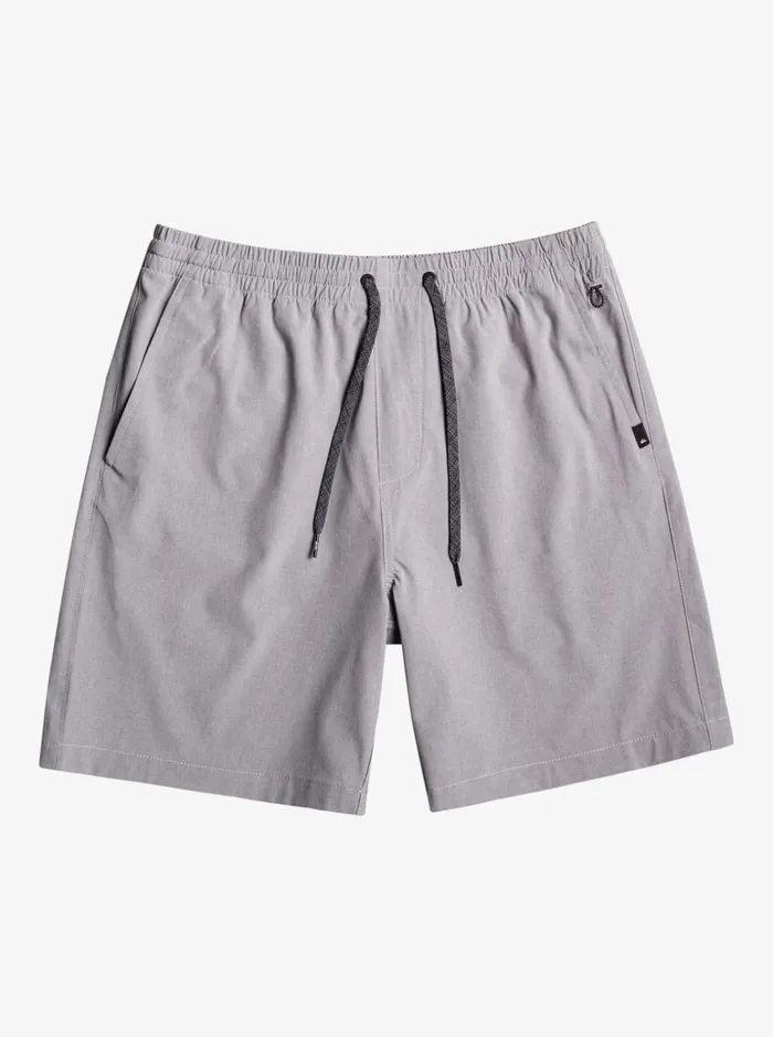Men Quiksilver Shorts and Amphibians Elastic Heather Amphibian 18034 Hybrid Shorts Sleet