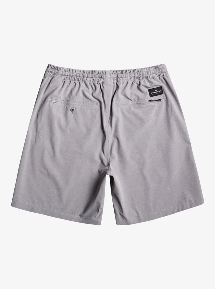 Men Quiksilver Shorts and Amphibians Elastic Heather Amphibian 18034 Hybrid Shorts Sleet Men Quiksilver Shorts and Amphibians Elastic Heather Amphibian 18034 Hybrid Shorts Sleet
