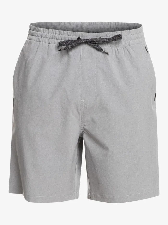 Men Quiksilver Shorts and Amphibians Elastic Heather Amphibian 18034 Hybrid Shorts Sleet Men Quiksilver Shorts and Amphibians Elastic Heather Amphibian 18034 Hybrid Shorts Sleet
