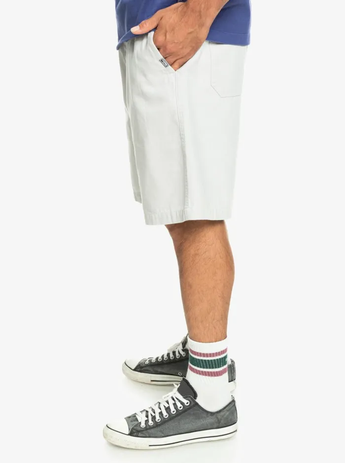Men Quiksilver Shorts and Amphibians Saturn Elasticized 21034 Shorts Gray Violet Men Quiksilver Shorts and Amphibians Saturn Elasticized 21034 Shorts Gray Violet