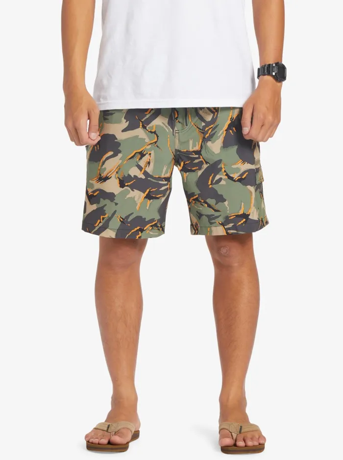 Men Quiksilver Shorts and Amphibians Taxer Cargo 18034 Amphibian Boardshorts Camo 8211 Plage Men Quiksilver Shorts and Amphibians Taxer Cargo 18034 Amphibian Boardshorts Camo 8211 Plage