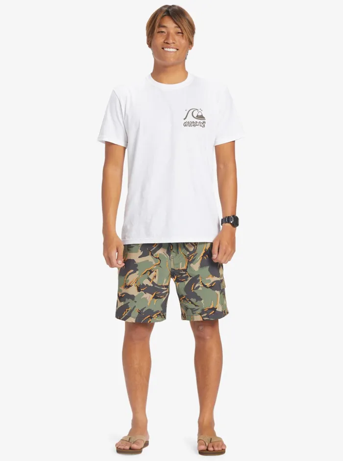 Men Quiksilver Shorts and Amphibians Taxer Cargo 18034 Amphibian Boardshorts Camo 8211 Plage Men Quiksilver Shorts and Amphibians Taxer Cargo 18034 Amphibian Boardshorts Camo 8211 Plage