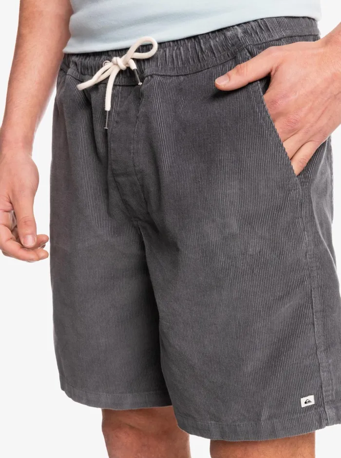 Men Quiksilver Shorts and Amphibians Taxer Cord Shorts Iron Gate Men Quiksilver Shorts and Amphibians Taxer Cord Shorts Iron Gate