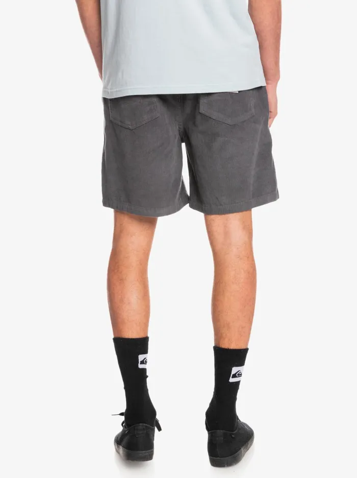 Men Quiksilver Shorts and Amphibians Taxer Cord Shorts Iron Gate Men Quiksilver Shorts and Amphibians Taxer Cord Shorts Iron Gate