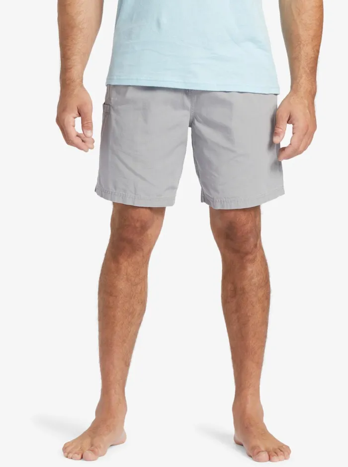 Men Quiksilver Shorts and Amphibians Waterman Last Light Elastic Waist 19034 Shorts Sharkskin Men Quiksilver Shorts and Amphibians Waterman Last Light Elastic Waist 19034 Shorts Sharkskin