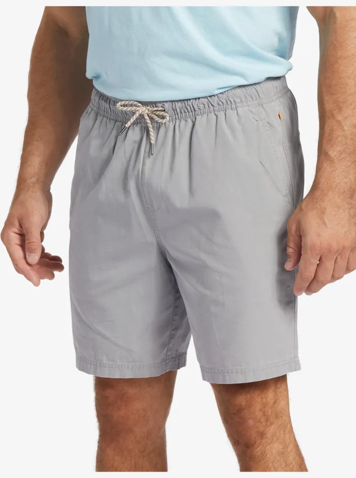 Men Quiksilver Shorts and Amphibians Waterman Last Light Elastic Waist 19034 Shorts Sharkskin Men Quiksilver Shorts and Amphibians Waterman Last Light Elastic Waist 19034 Shorts Sharkskin