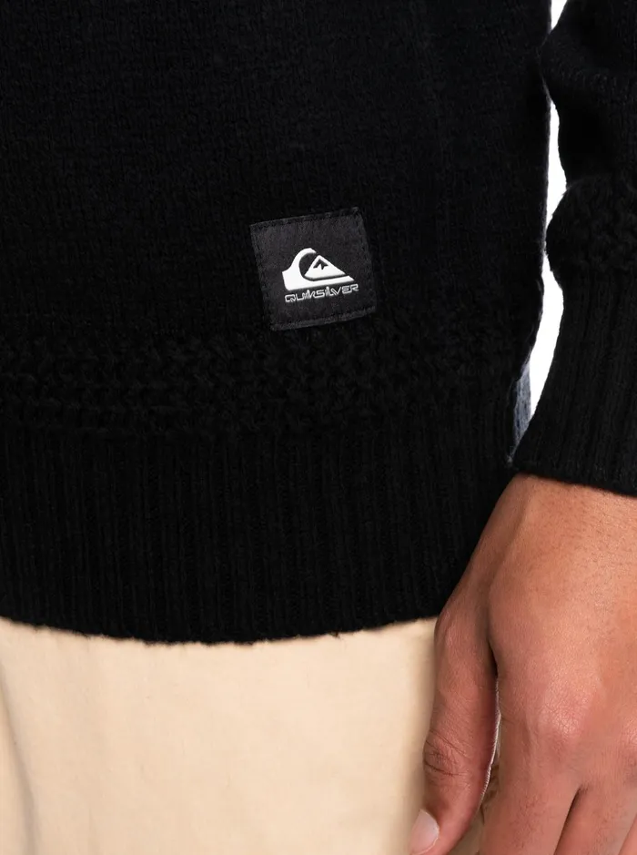 Men Quiksilver Sweatshirts and Hoodies Life039s Quik Crewneck Sweater Black Men Quiksilver Sweatshirts and Hoodies Life039s Quik Crewneck Sweater Black