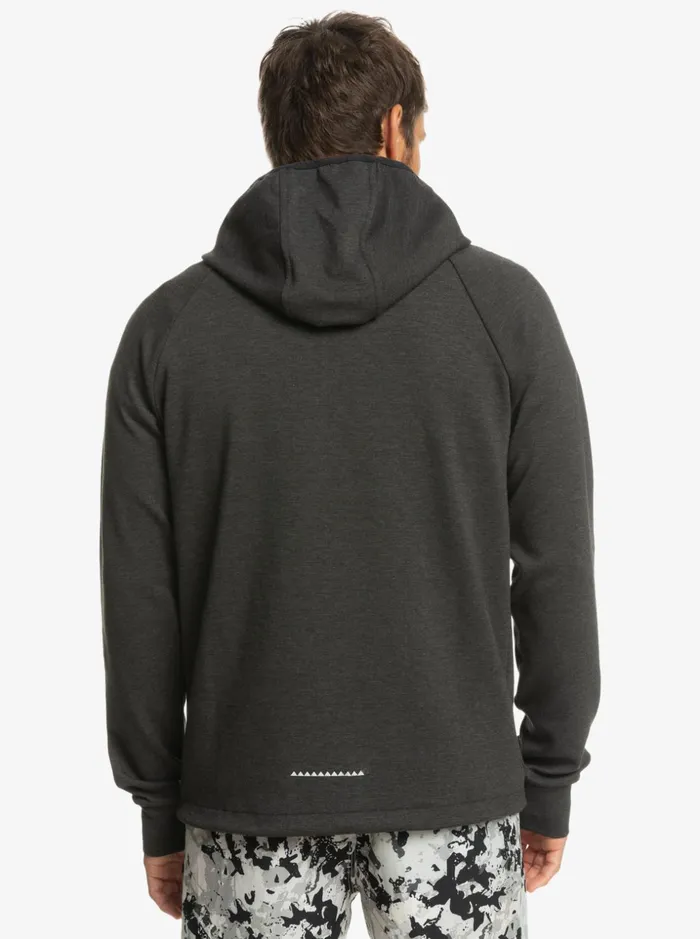 Men Quiksilver Sweatshirts and Hoodies Step Off Hoodie Phantom Heather Men Quiksilver Sweatshirts and Hoodies Step Off Hoodie Phantom Heather