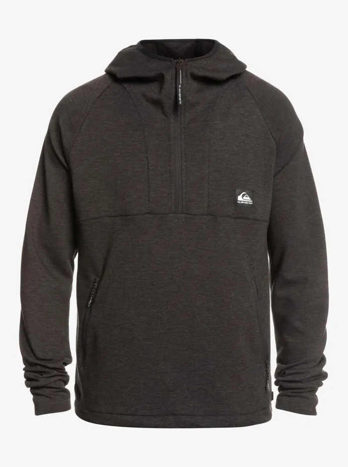 Men Quiksilver Sweatshirts and Hoodies Step Off Hoodie Phantom Heather Men Quiksilver Sweatshirts and Hoodies Step Off Hoodie Phantom Heather