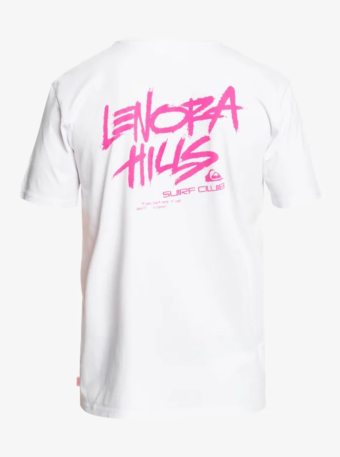 Men Quiksilver Tees Quiksilver X Stranger Things Lenora TShirt White Men Quiksilver Tees Quiksilver X Stranger Things Lenora TShirt White