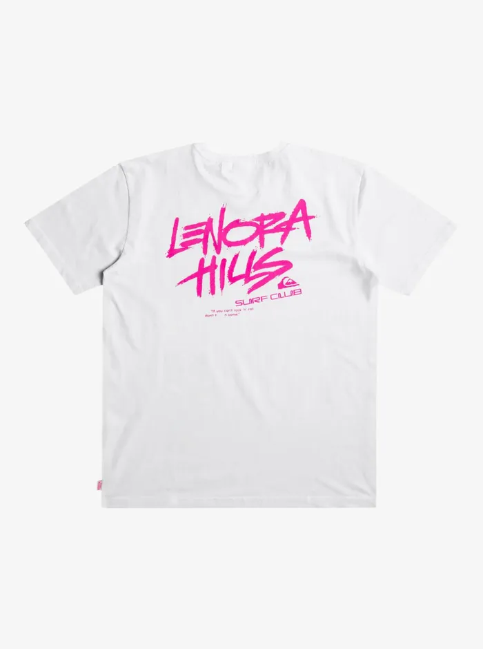 Men Quiksilver Tees Quiksilver X Stranger Things Lenora TShirt White Men Quiksilver Tees Quiksilver X Stranger Things Lenora TShirt White