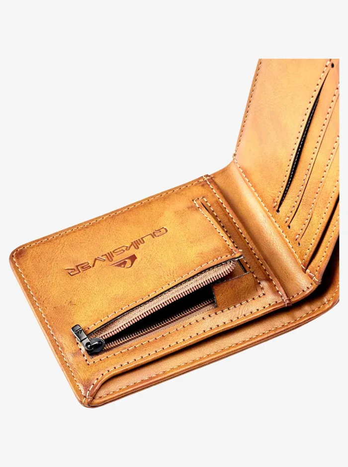 Men Quiksilver Wallets Slim Rays BiFold Wallet Chocolate Brown Men Quiksilver Wallets Slim Rays BiFold Wallet Chocolate Brown