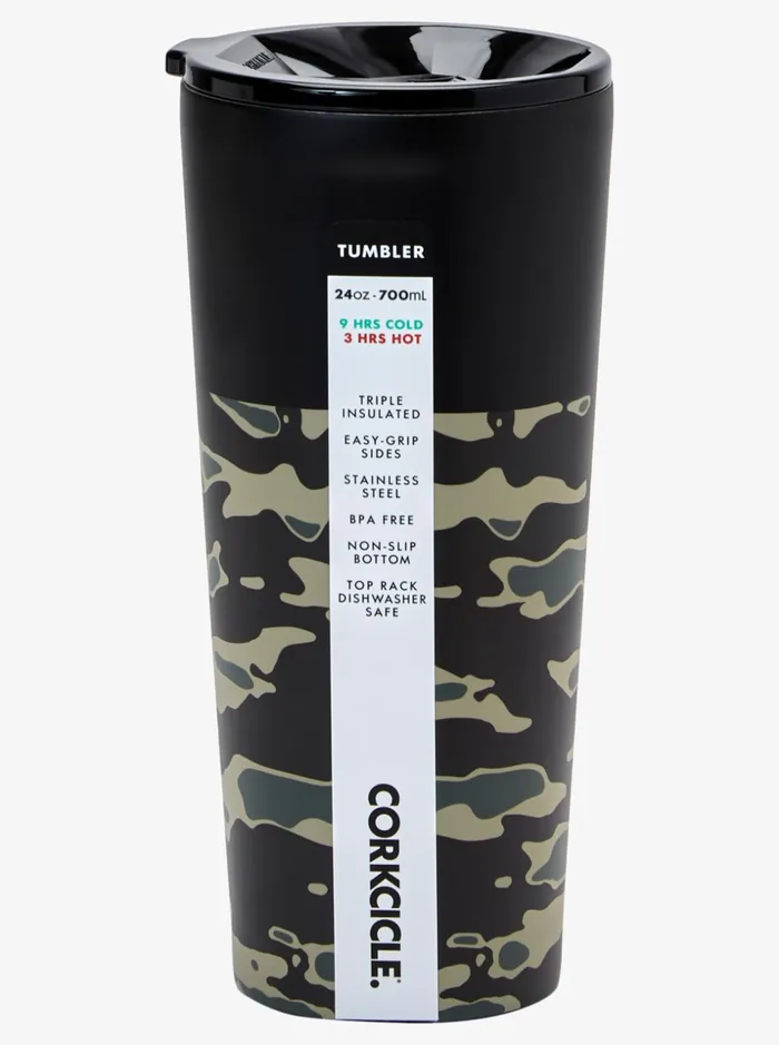 Men Quiksilver Water Bottles Quiksilver X Corkcicle Classic Tumbler Camo Print Crucial Battle Men Quiksilver Water Bottles Quiksilver X Corkcicle Classic Tumbler Camo Print Crucial Battle