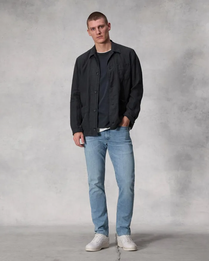 Men Rag and Bone Coats and Jackets Evan Linen Chore Jacket Black Men Rag and Bone Coats and Jackets Evan Linen Chore Jacket Black