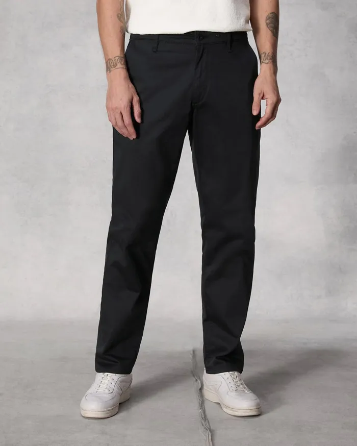Men Rag and Bone Pants Standard Cotton Chino Black Men Rag and Bone Pants Standard Cotton Chino Black