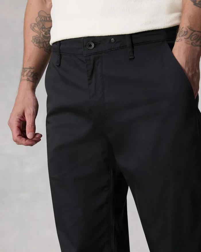 Men Rag and Bone Pants Standard Cotton Chino Black Men Rag and Bone Pants Standard Cotton Chino Black