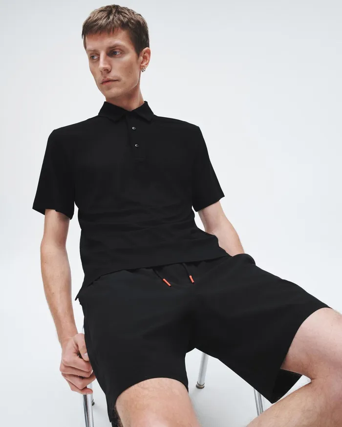 Men Rag and Bone Shorts Pursuit Active Short Black Men Rag and Bone Shorts Pursuit Active Short Black