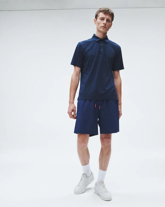 Men Rag and Bone Shorts Pursuit Active Short Peacoat