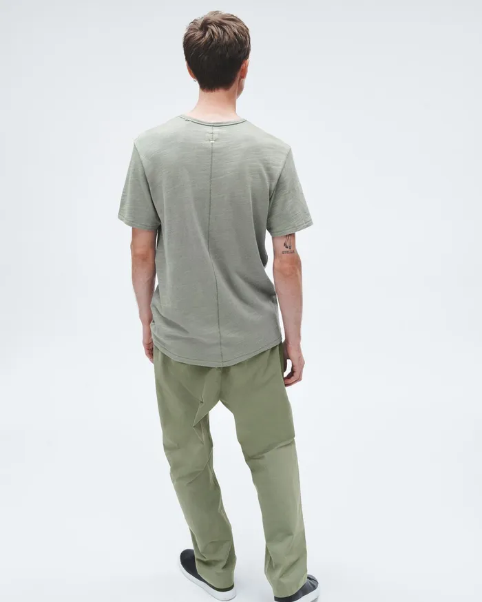 Men Rag and Bone TShirts Classic Flame Tee Dark Mint Men Rag and Bone TShirts Classic Flame Tee Dark Mint