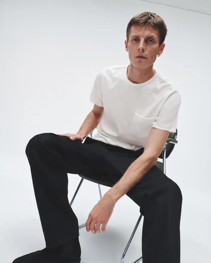 Men Rag and Bone TShirts Miles Principal Jersey Tee Pfd Men Rag and Bone TShirts Miles Principal Jersey Tee Pfd