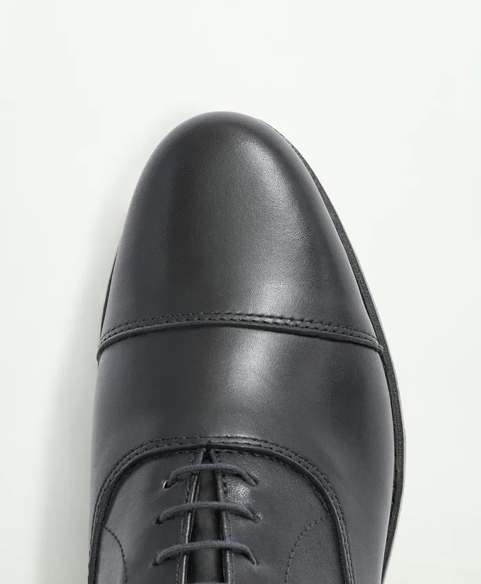 Men Rancourt Oxford Black Brooks Brothers Shoes