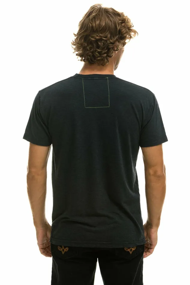 Men SIGNATURE VENICE TEE 8211 CHARCOAL Aviator Nation Tees Men SIGNATURE VENICE TEE 8211 CHARCOAL Aviator Nation Tees